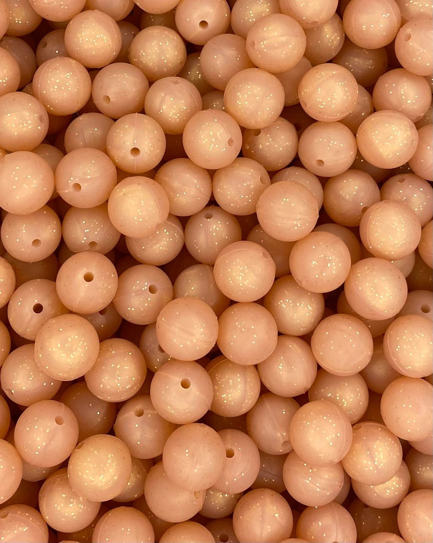 Pocahontas Glitter 12mm Beads