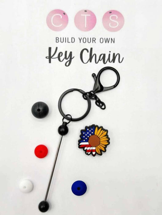 Red, White & Bloom Keychain Kit