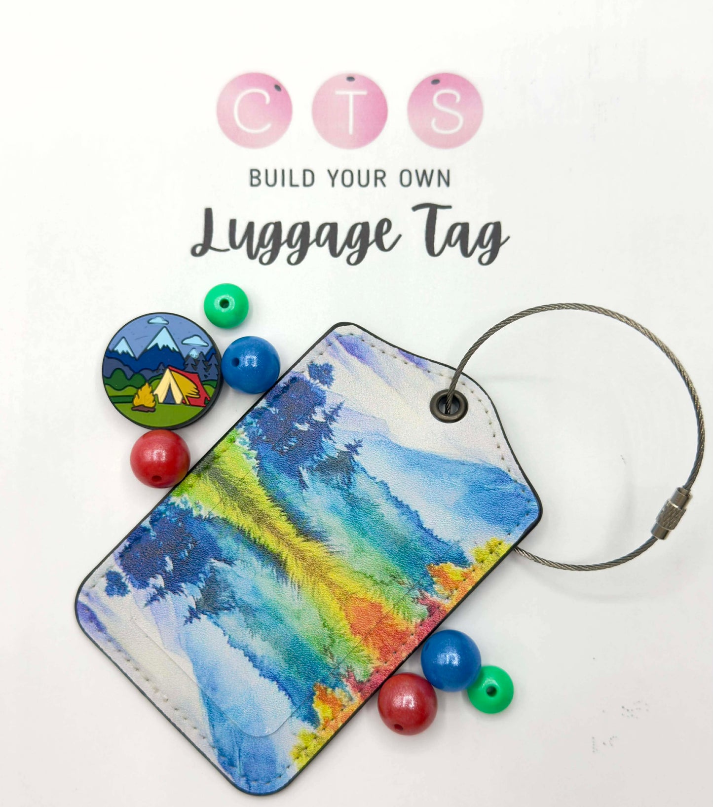 Nature's Rainbow Luggage Tag Kit