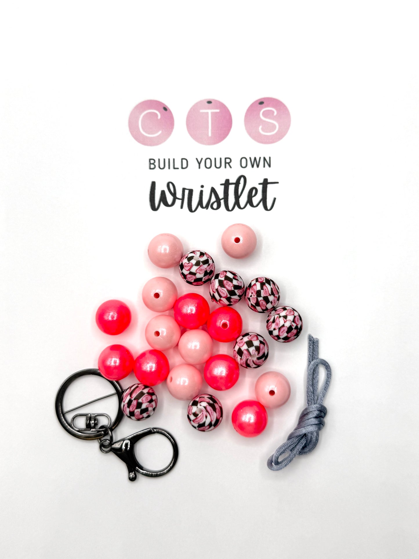 NAUGHTY Talking Hearts Wristlet Kit