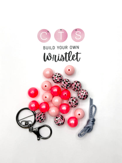 NAUGHTY Talking Hearts Wristlet Kit