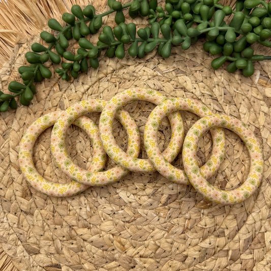 Anneaux en silicone imprimés 65 mm