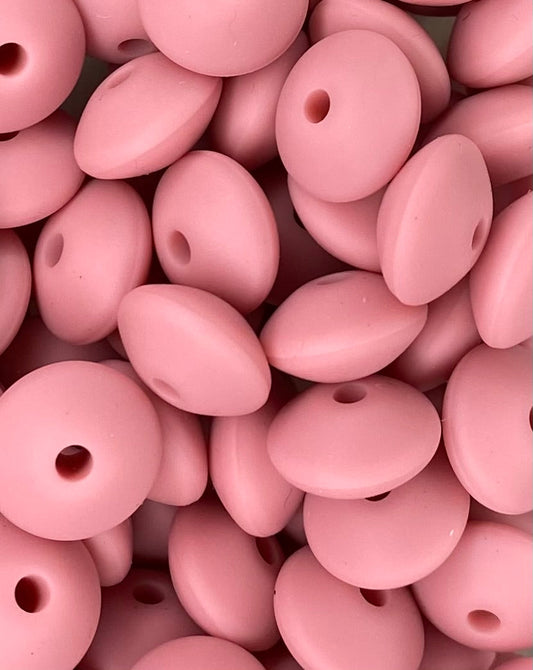 Blush 12mm Lentil-BULK 100 Count