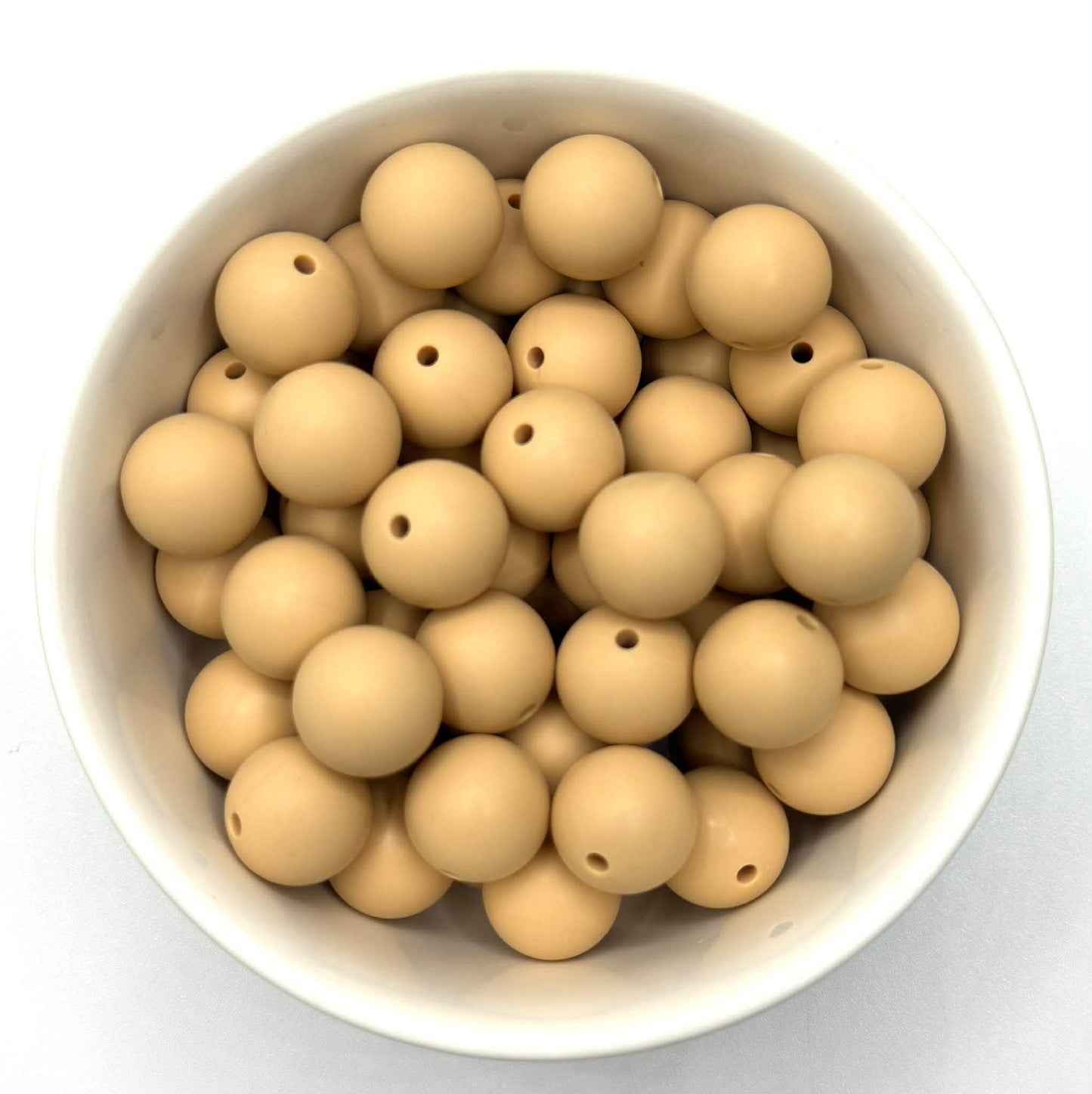Oatmeal 15mm-MINI BULK 50 Count