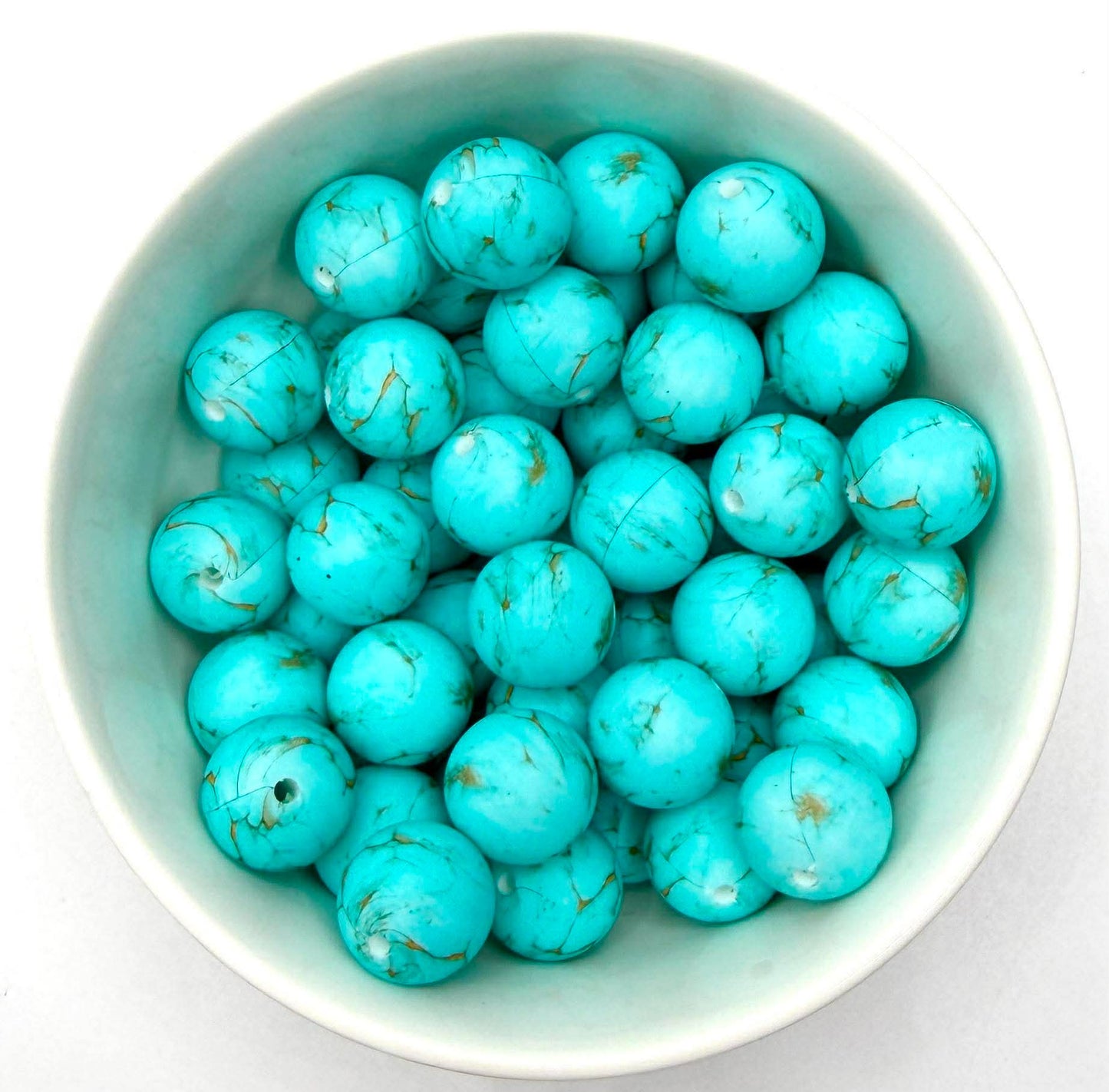 CTS Creation: Turquoise Stone 15mm-MINI BULK 50 Count