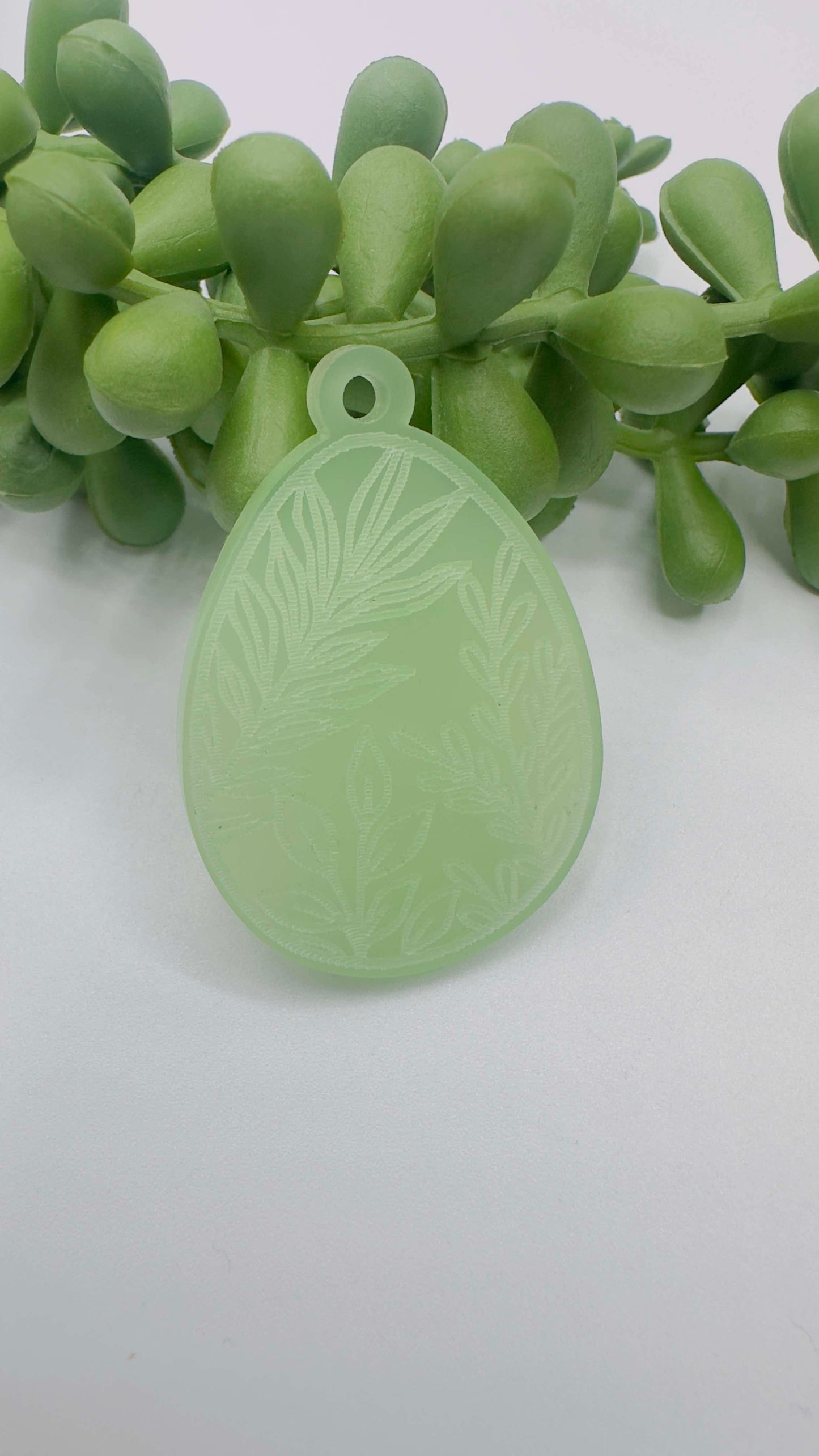 Pastel Easter Egg Key Tag