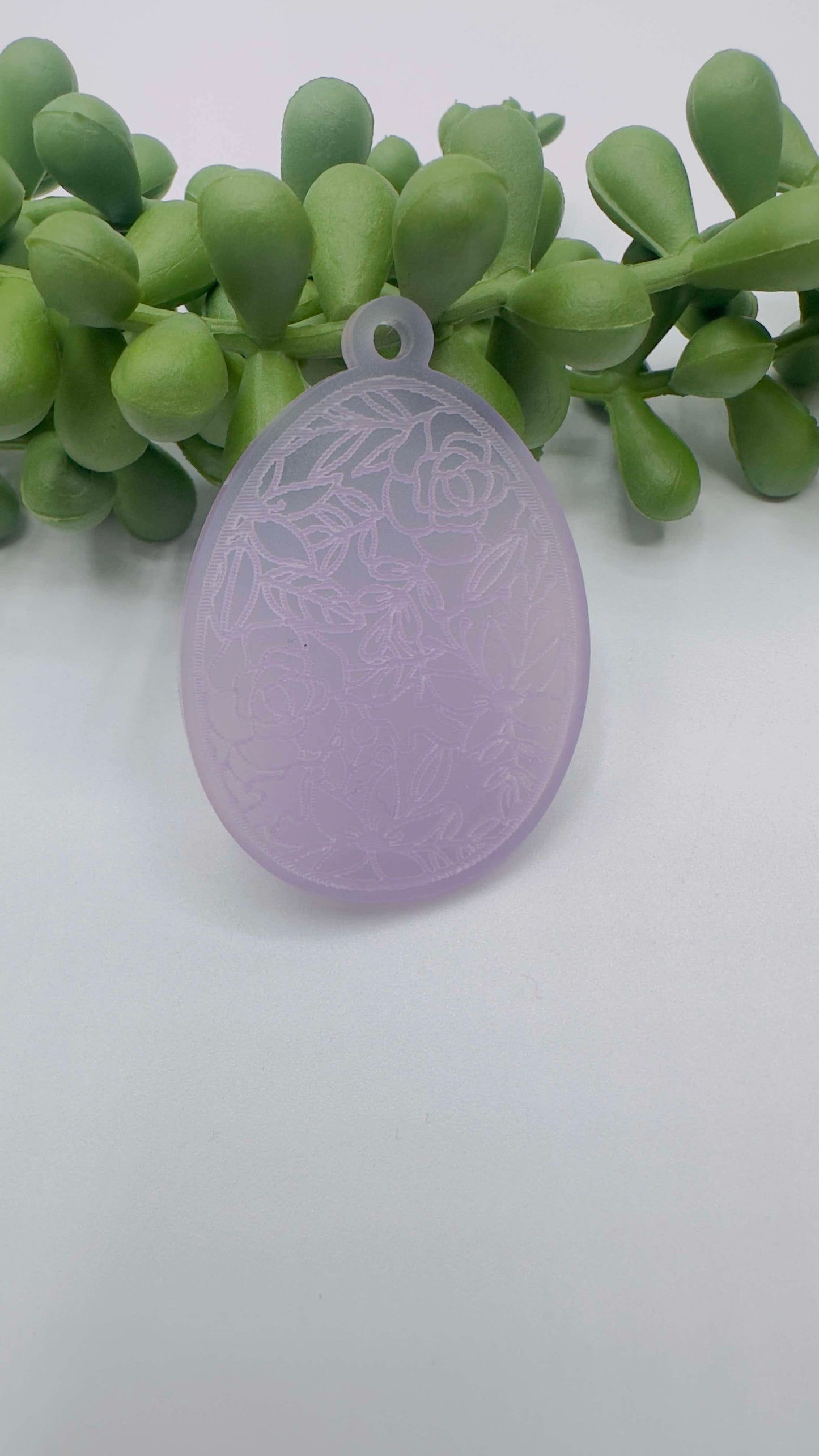 Pastel Easter Egg Key Tag