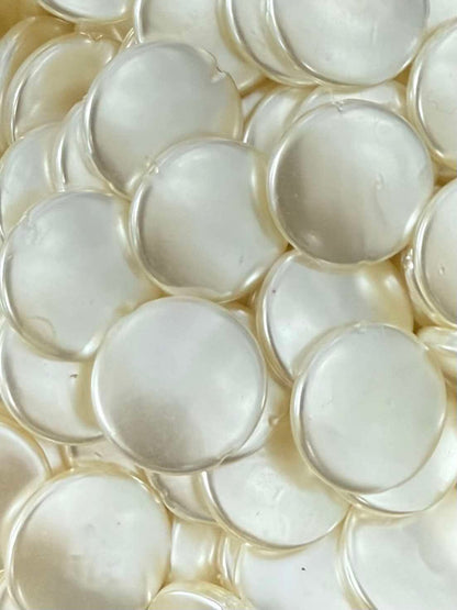 Medium Pearl Disc Acrylic Bead