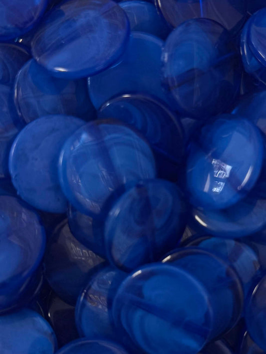 Medium Royal Disc Acrylic Bead