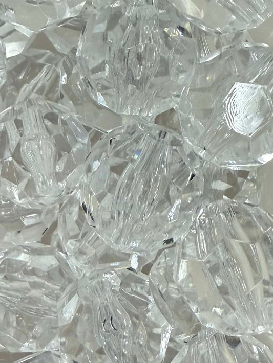 Clear Crystal Acrylic Bead