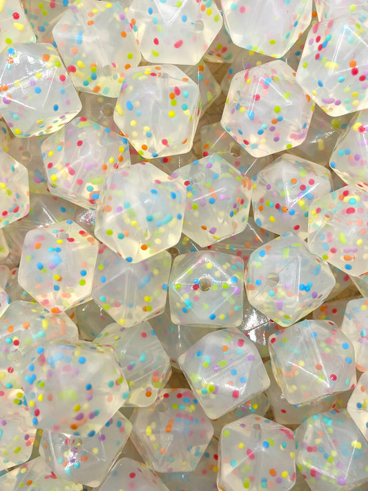 Confetti 17mm Hexagon
