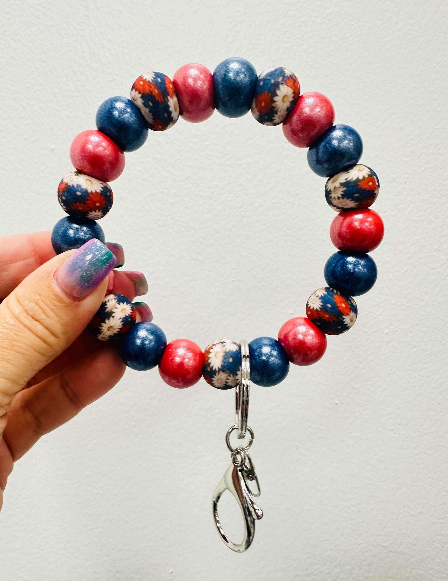 Kit de porte-clés floral américain #88