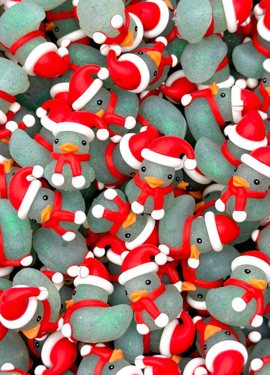 CTS Creation: Merry Quackmas Duck Focal Bead
