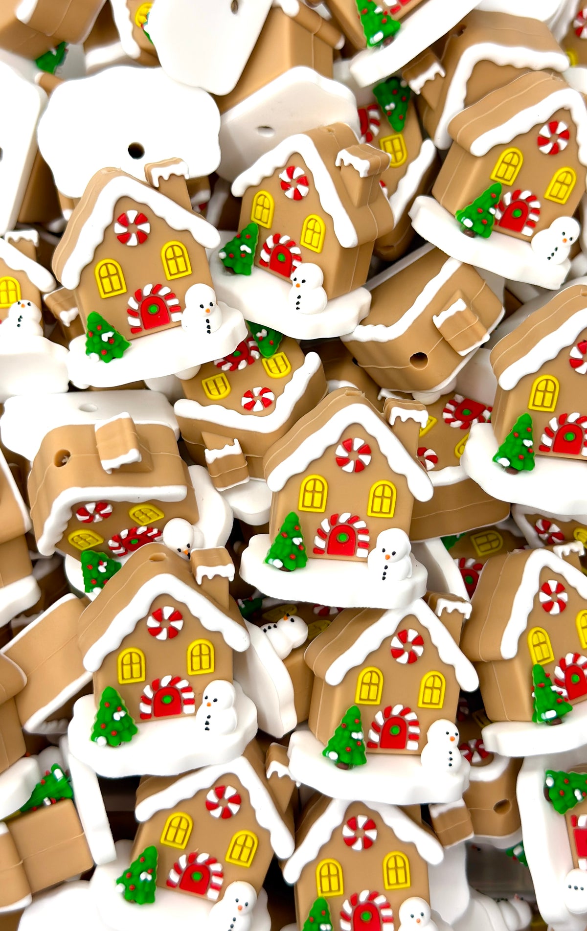 Gingerbread Lane Focal Bead