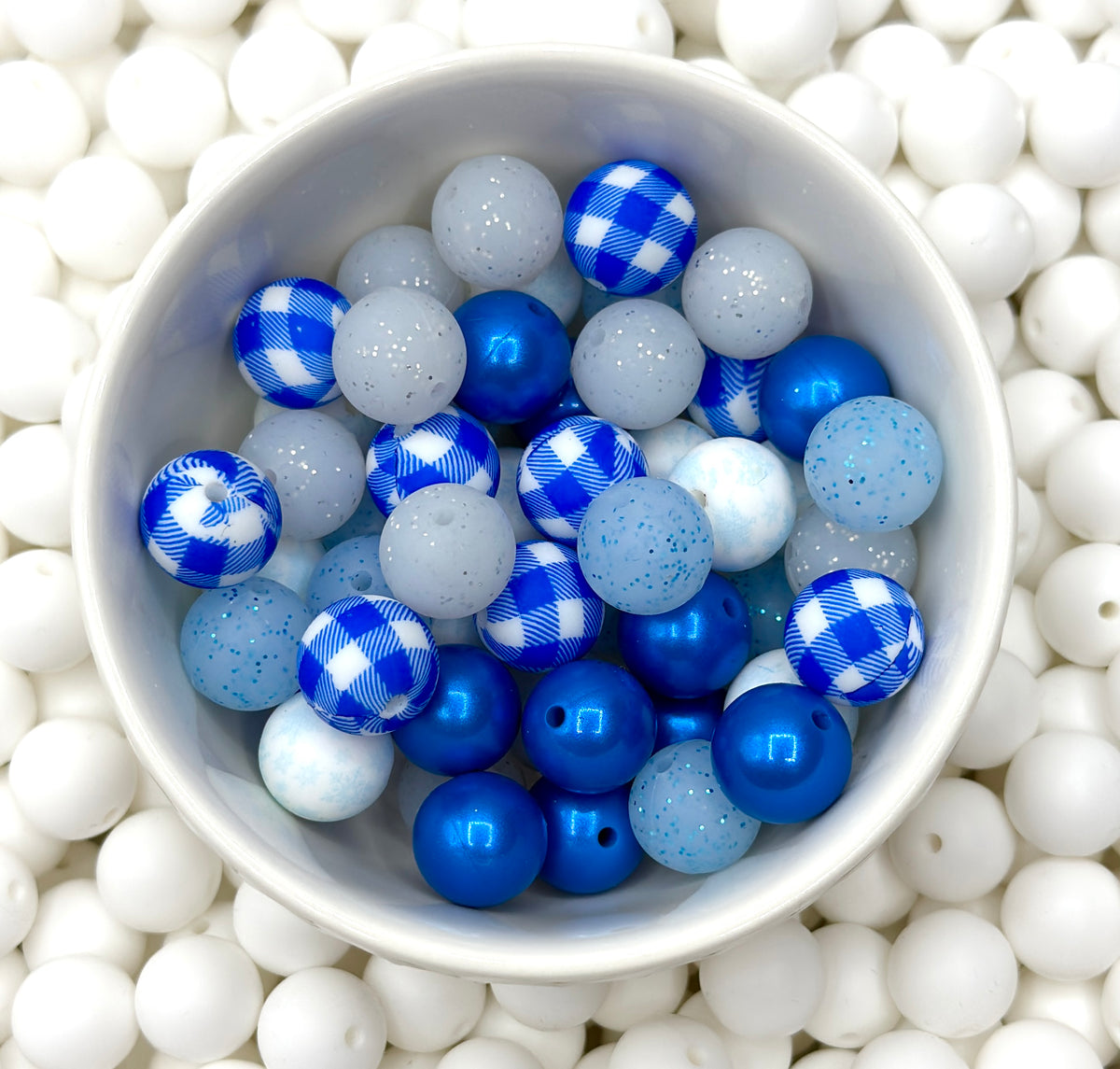 Snow Much Blue 15mm Mini Mix