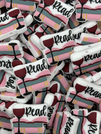 Collaboration CTS : Du vin et un bon livre Focal Bead