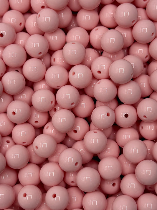 Candy Pink Liquid 15mm Bead