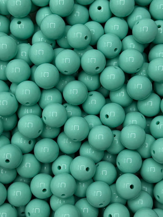 Mint Liquid 15mm Bead