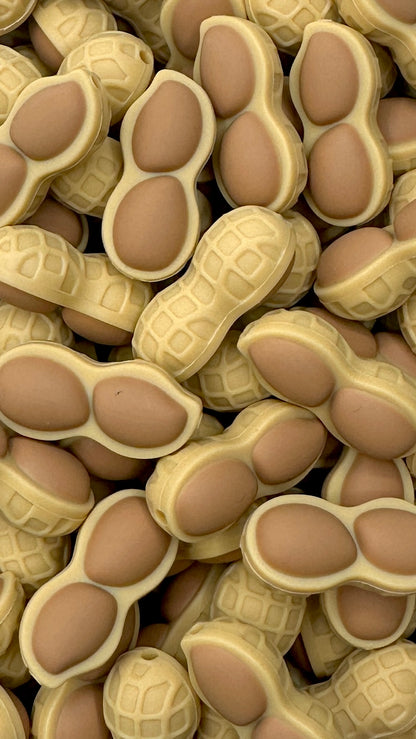 3D Peanut Focal Bead