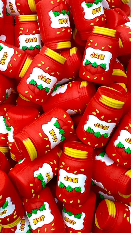 *** Coming Soon*** 3D Strawberry Jam Focal Bead