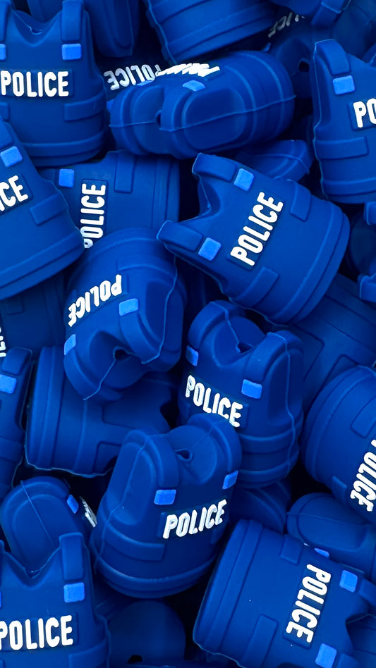 *** Coming Soon *** 3D Police Vest Focal Bead