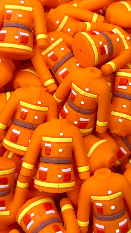 *** Coming Soon *** 3D Fire Jacket Focal Bead