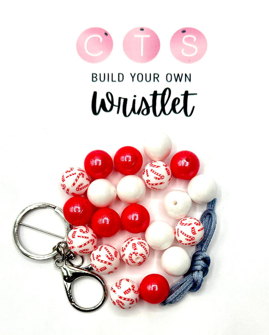 Candy Cane Lane Wristlet Kit