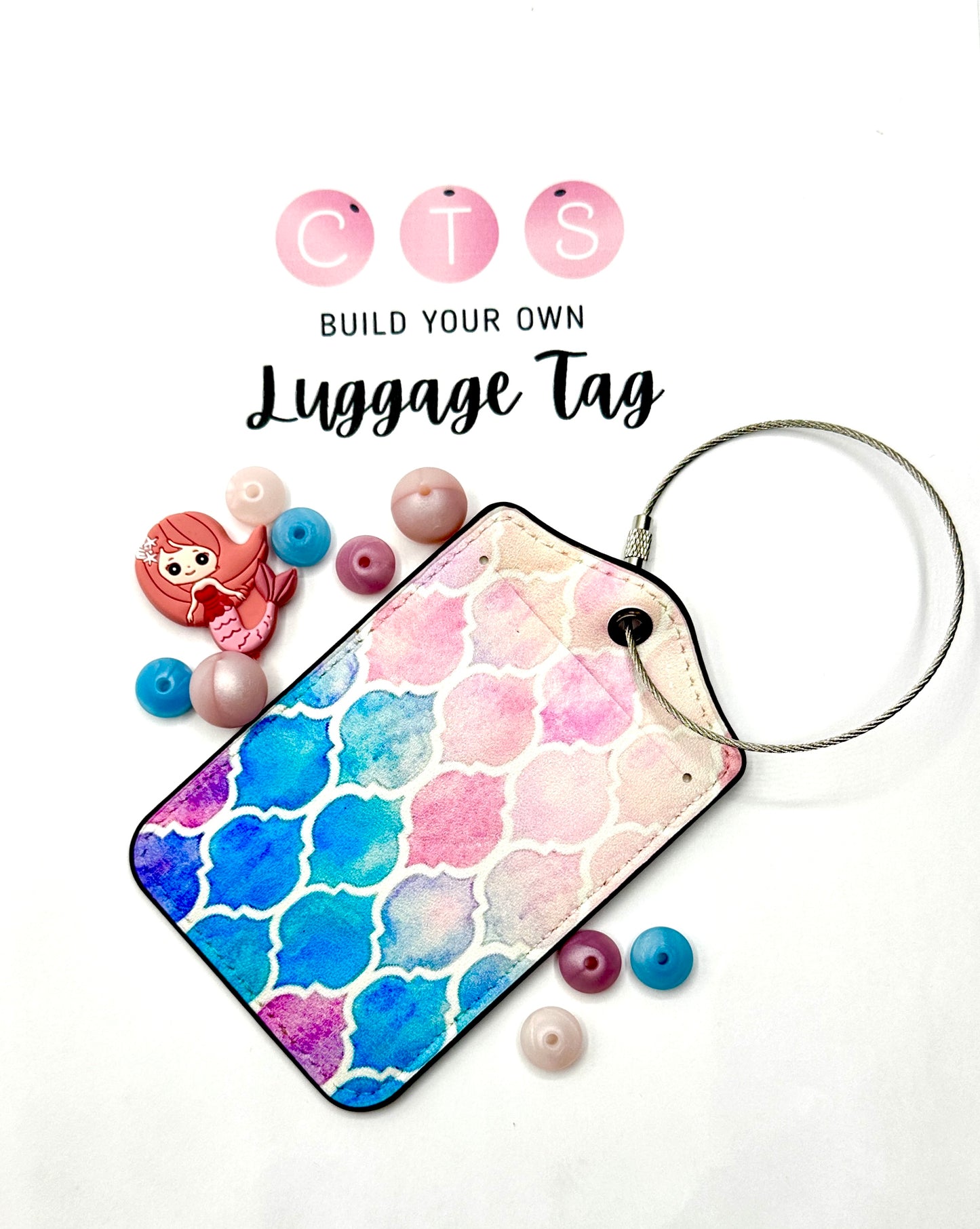 Mermaid Luggage Tag Kit