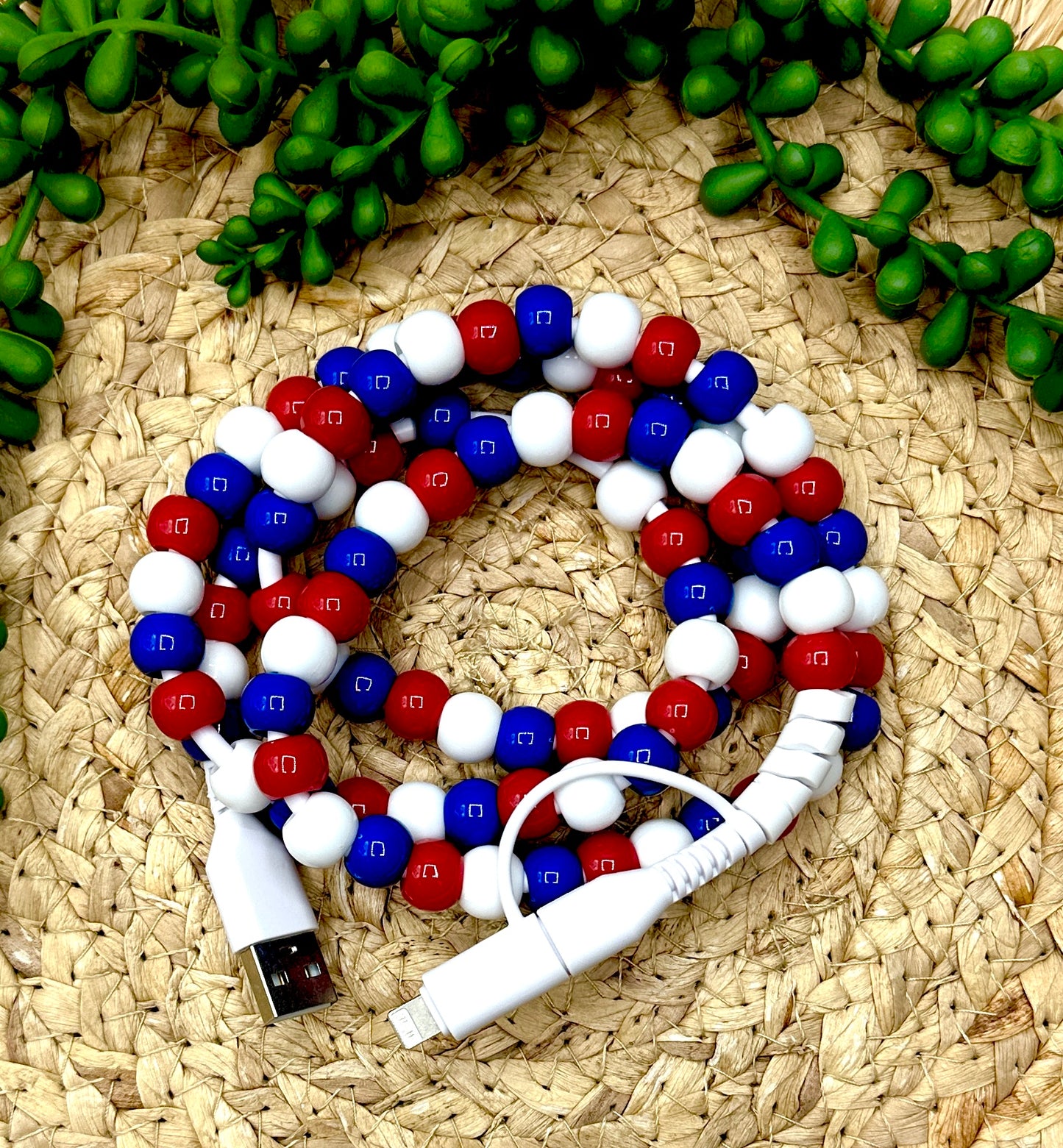 Beaded Charger**NEW COLORS**