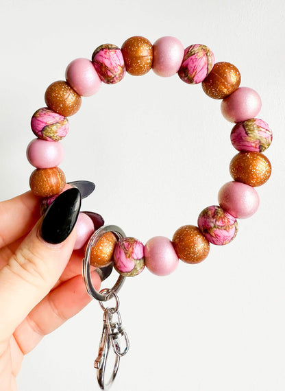 Pink Classic Camo Wristlet Kit