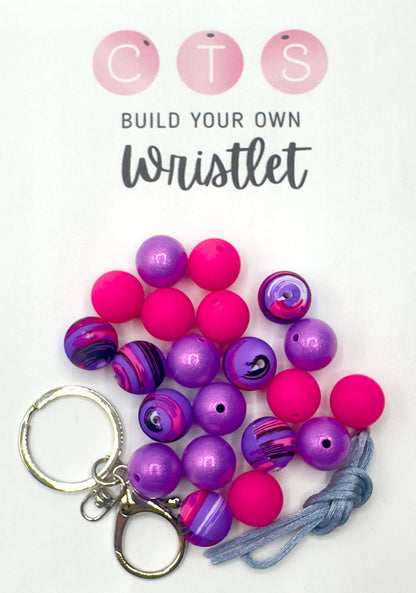 Watercolor Swirl Wristlet Kit