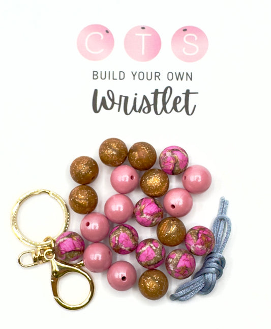 Pink Classic Camo Wristlet Kit