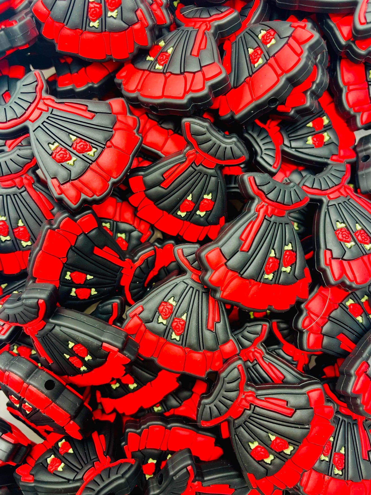 Mexican Dress Focal Bead