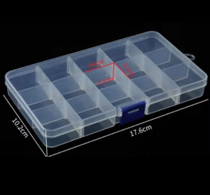 Empty Bead Storage Container