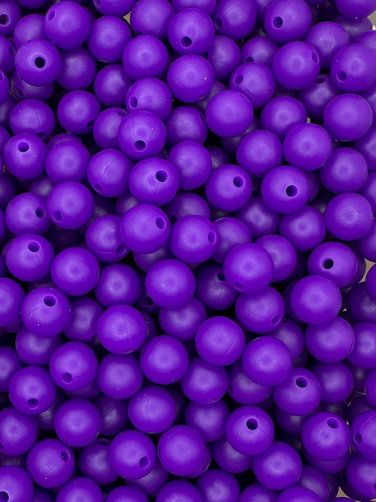 CTS Creation: Deep Purple 10mm Round Beads