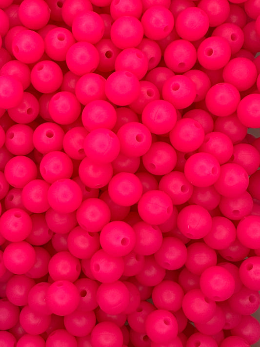 CTS Creation: Fuchsia 10mm Round Beads