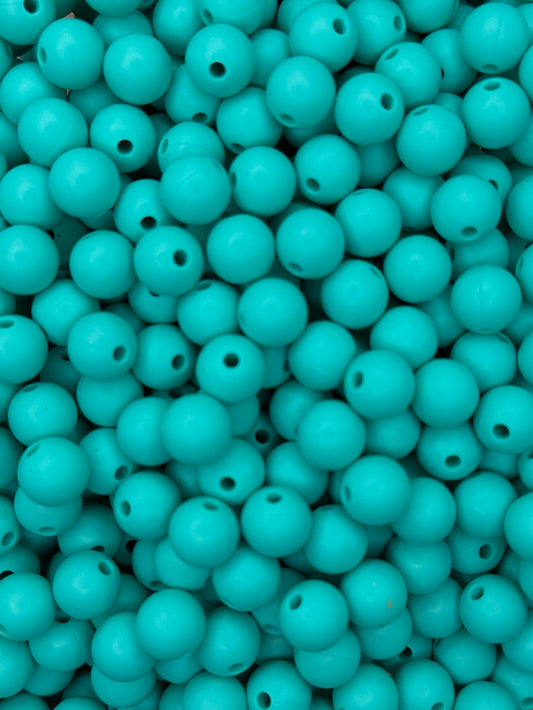 CTS Creation: Turquoise 10mm Round Beads