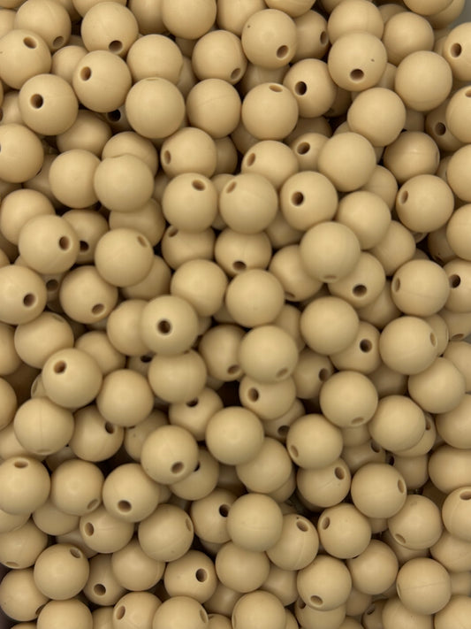 CTS Creation: Oatmeal 10mm Round Beads