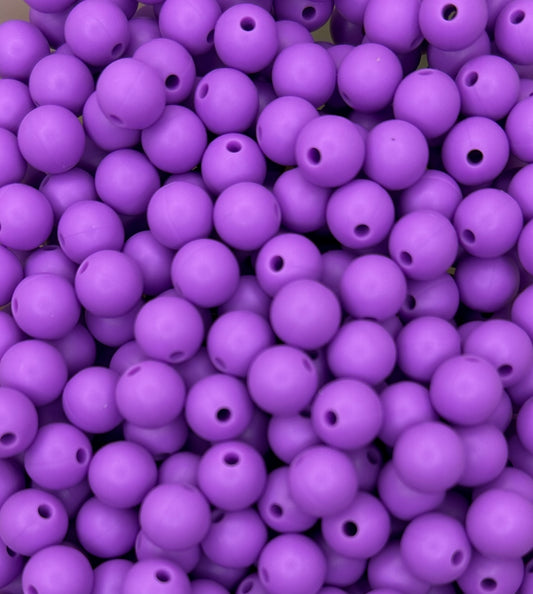 CTS Creation: Purple 10mm Round Beads