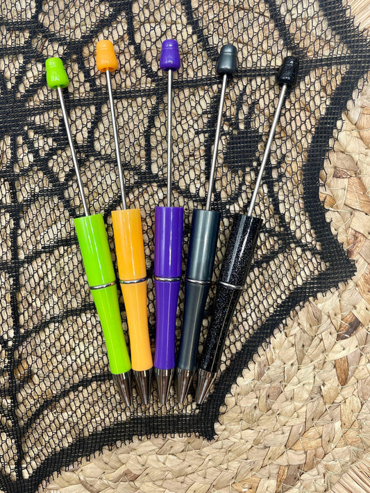 5 for $3 **PEN DEAL** Classic Halloween Beadable Pen Pack