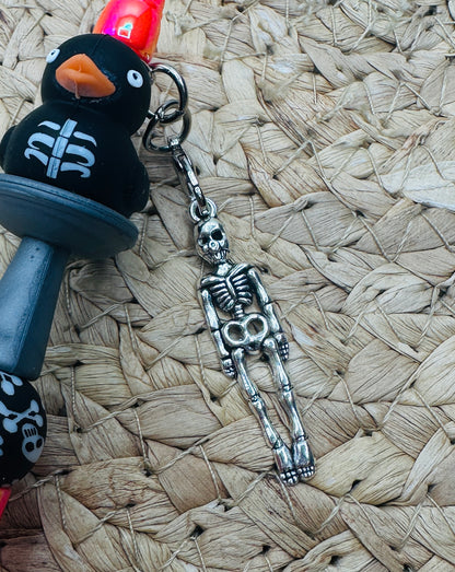 Skeleton Metal Pen Charms