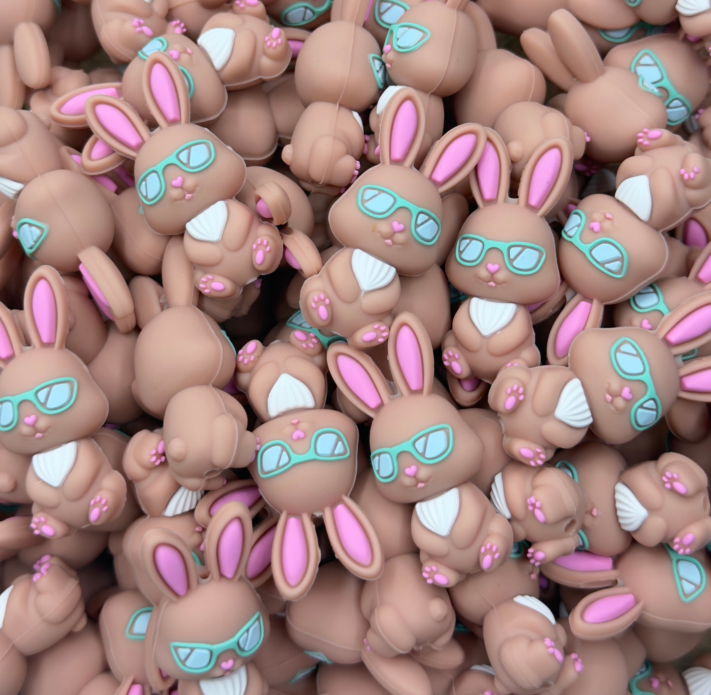 Perle focale Gnome de lapin de Pâques