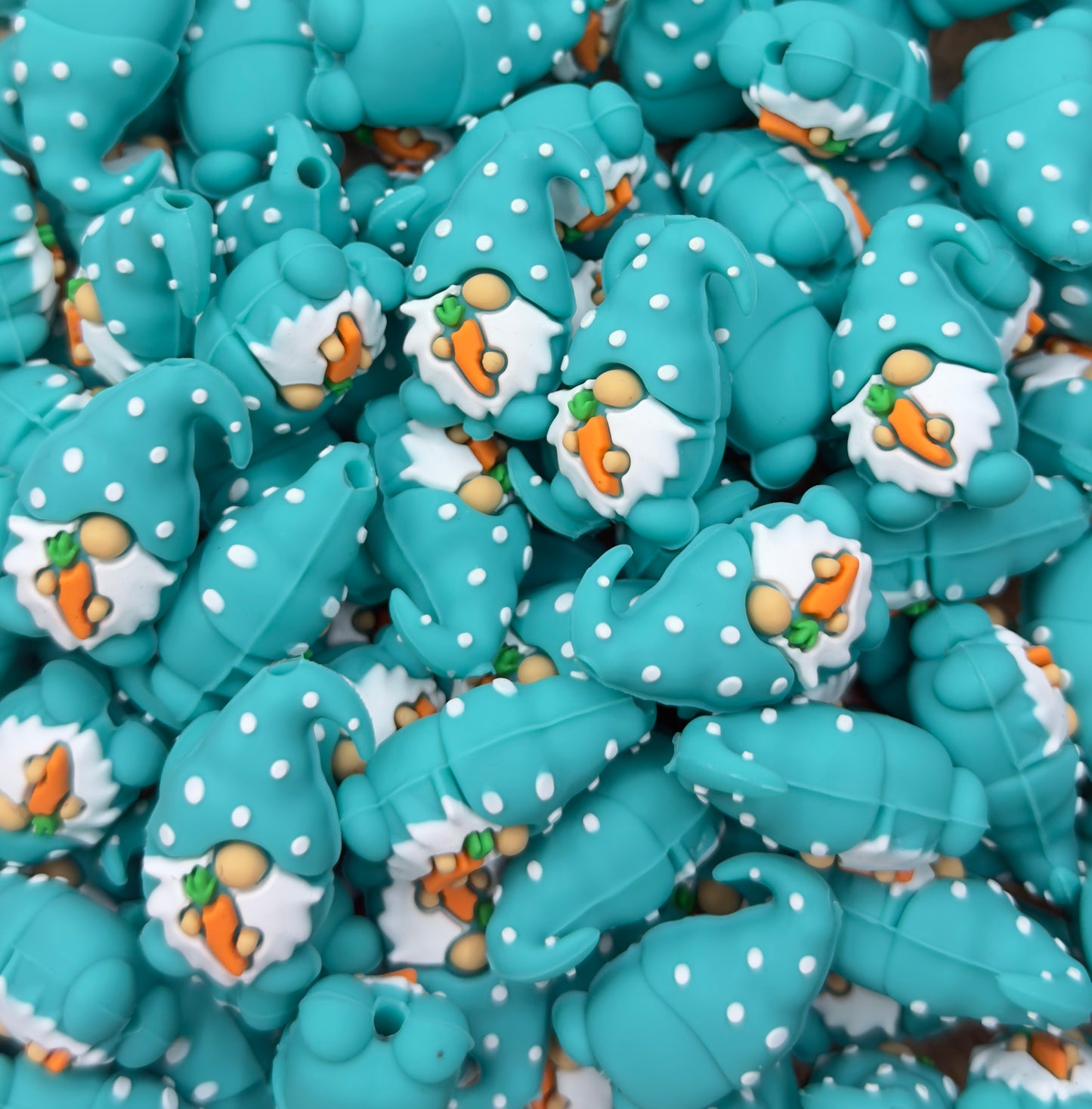 Perle focale Gnome de lapin de Pâques