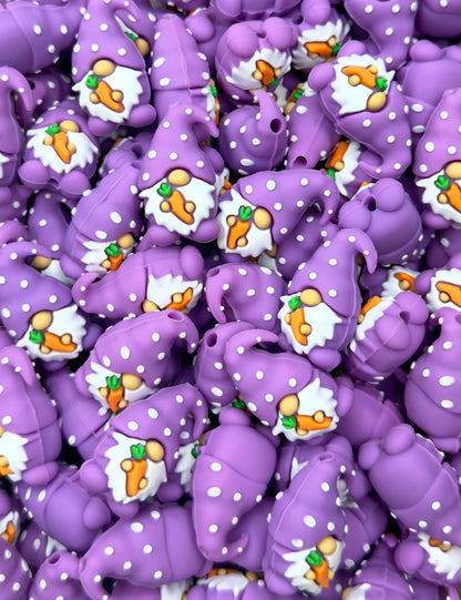 Perle focale Gnome de lapin de Pâques
