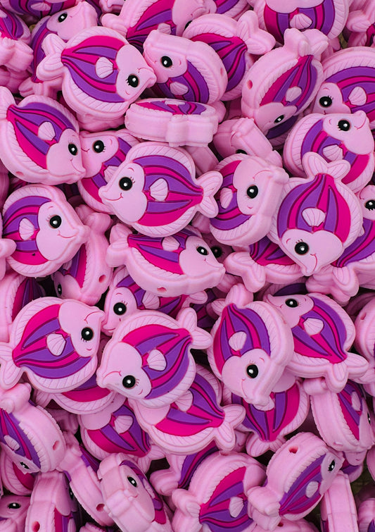 Perle focale de poissons tropicaux