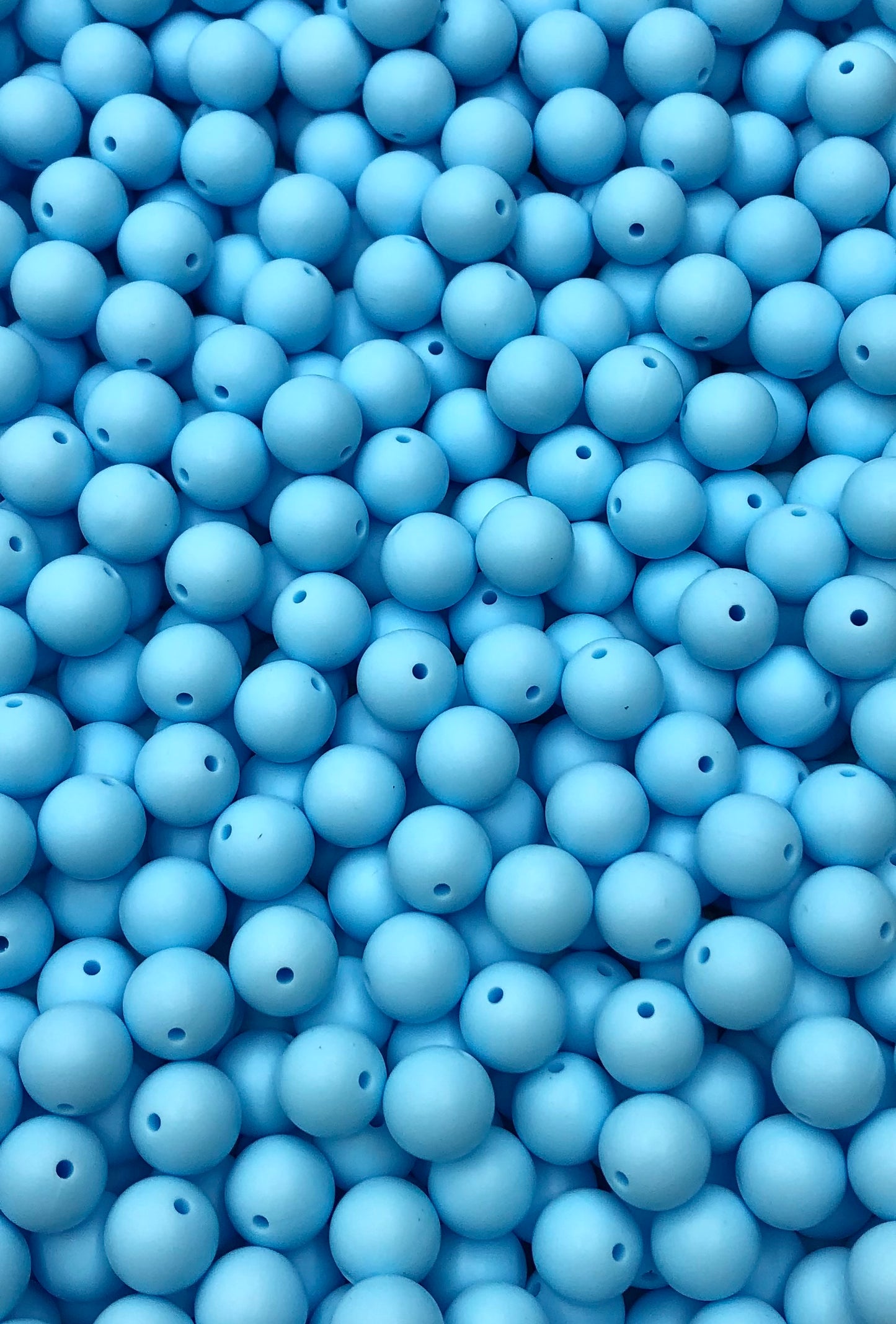 Light Blue 15mm Round