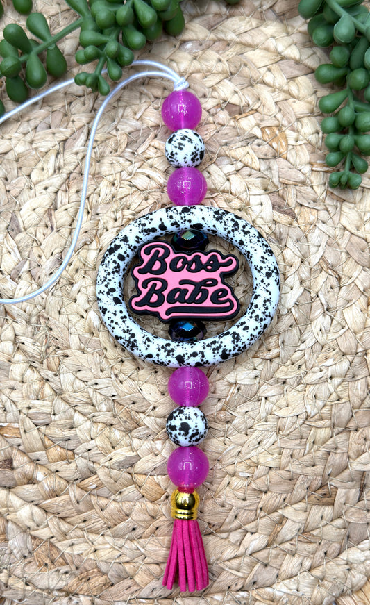 Boss Babe Car Charm Kit