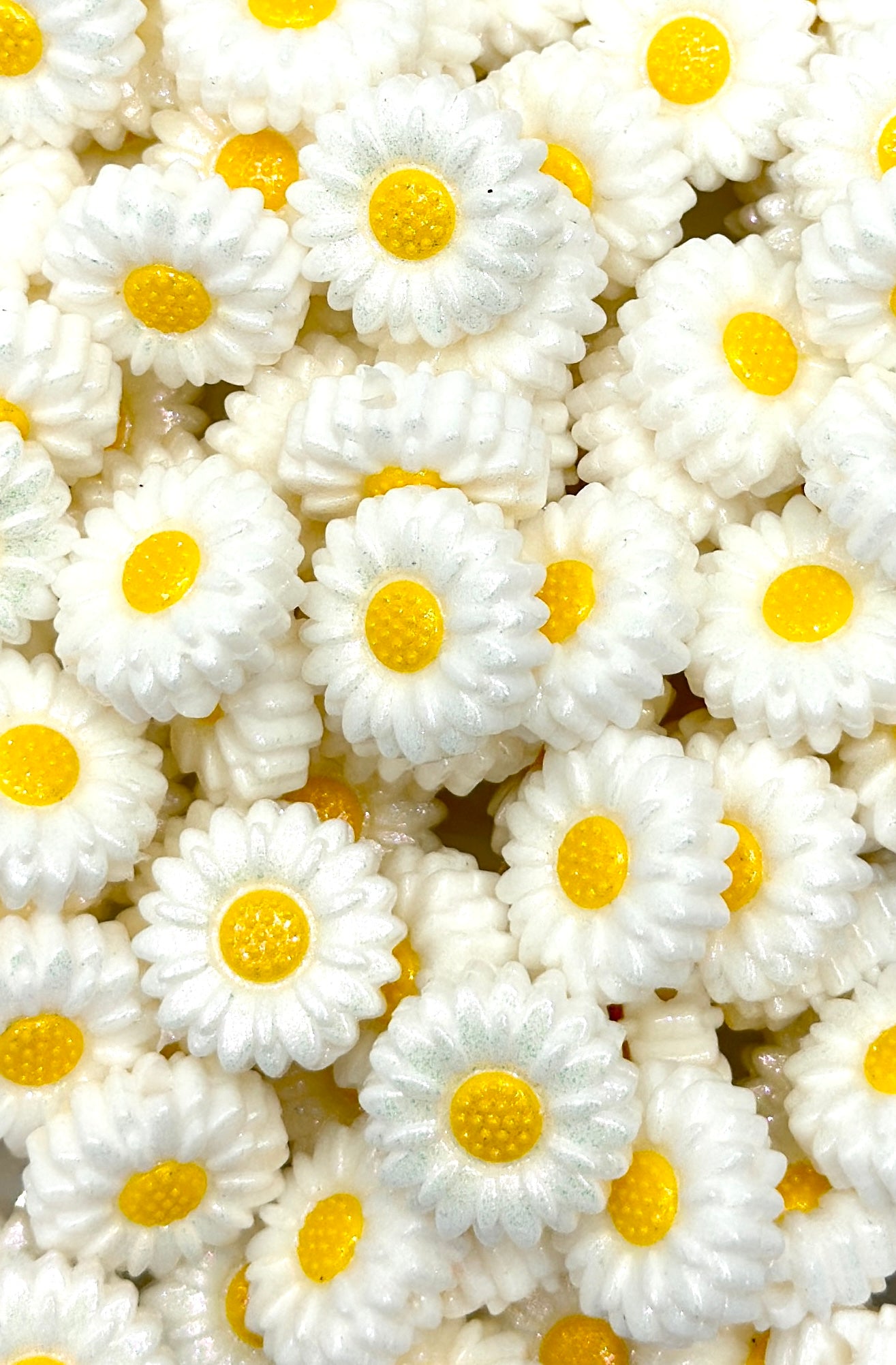 Daisy Opal Boho Flower Focal Bead