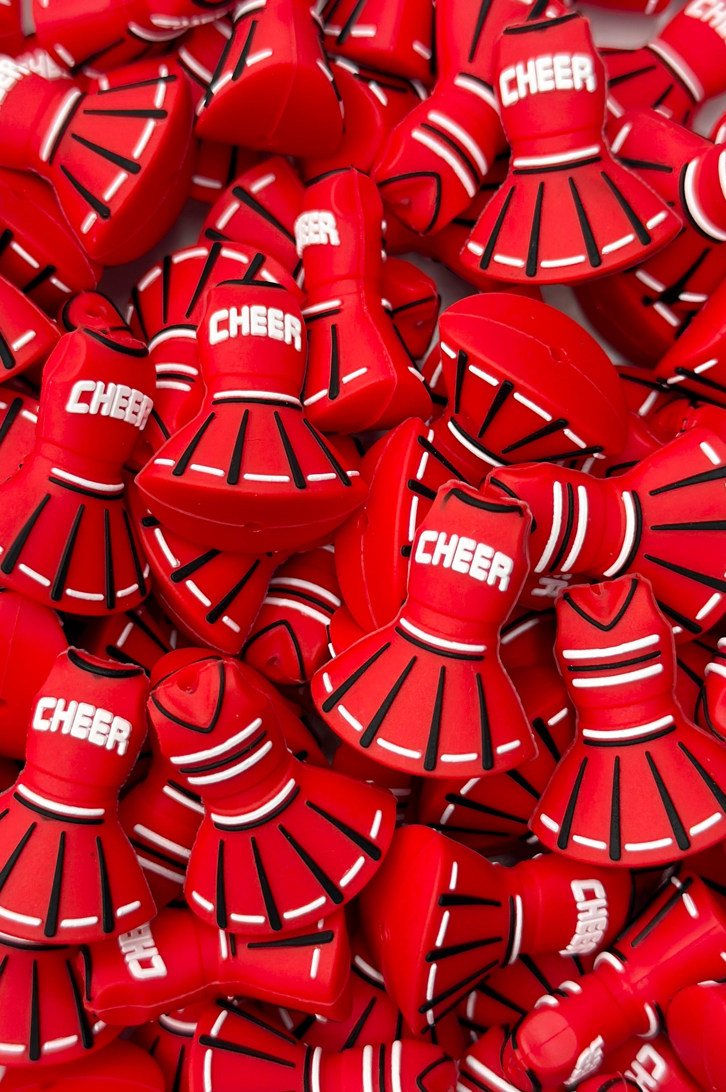 Cheerleader Uniform Focal Bead