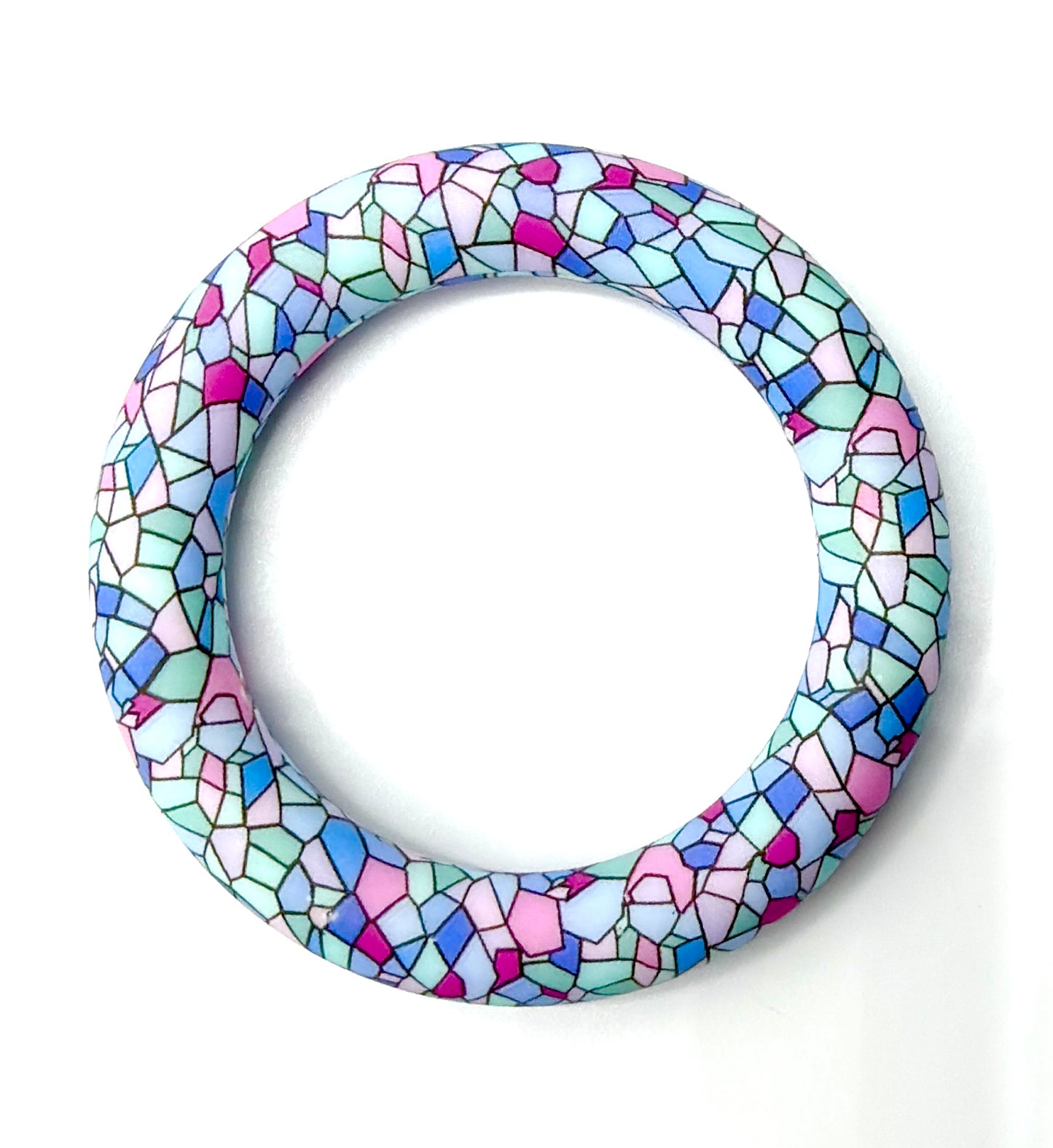 Anneaux en silicone imprimés 65 mm